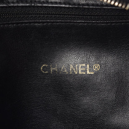Chanel Lambskin Quilted Tote Black 6 of 10
