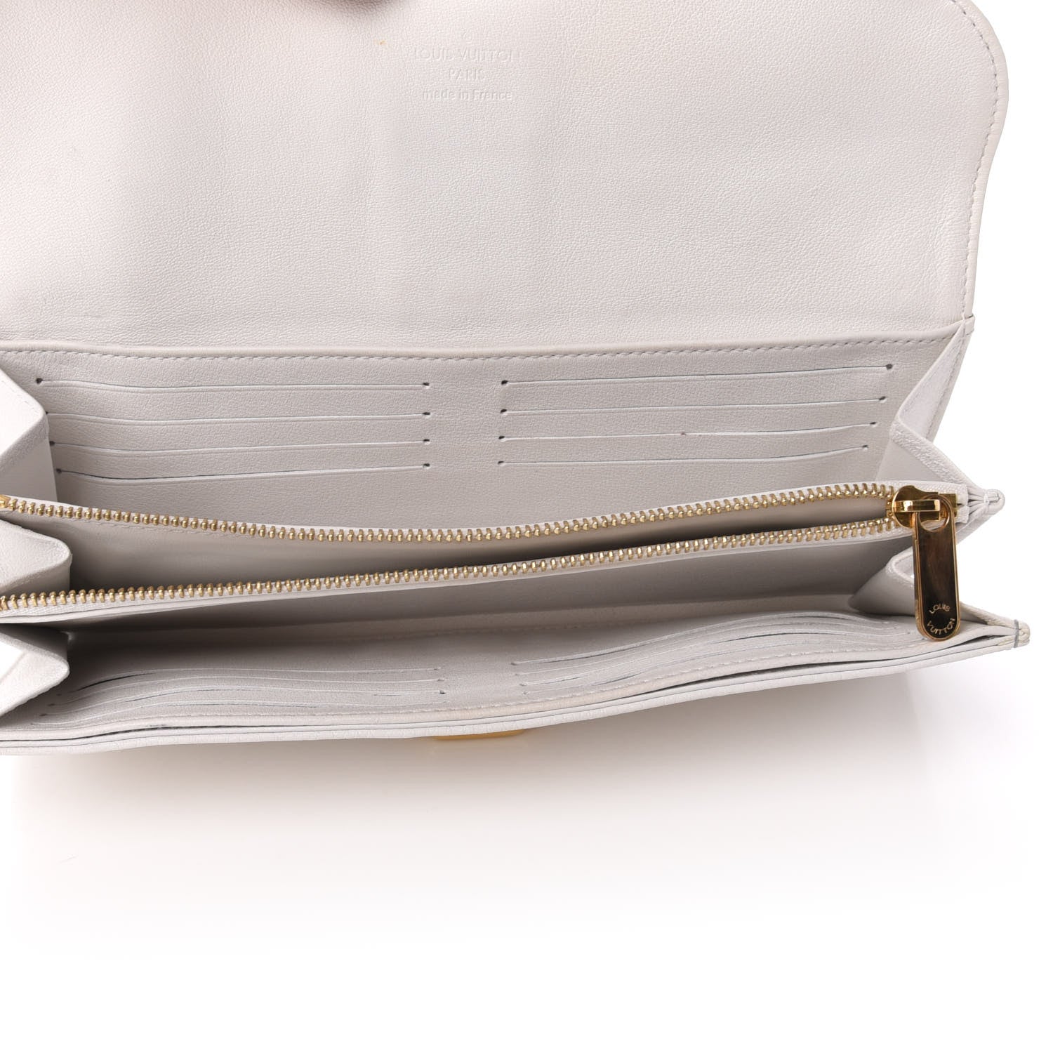 Louis Vuitton Mahina Amelia Wallet White 5 of 5