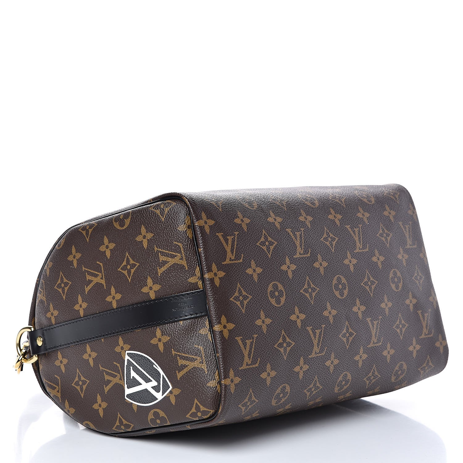 Louis Vuitton Monogram My World Tour Speedy Bandouliere 30 Black 4 of 9