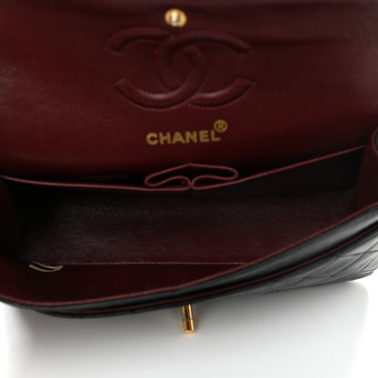 Chanel Lambskin Quilted Small Double Flap Black 5 of 18