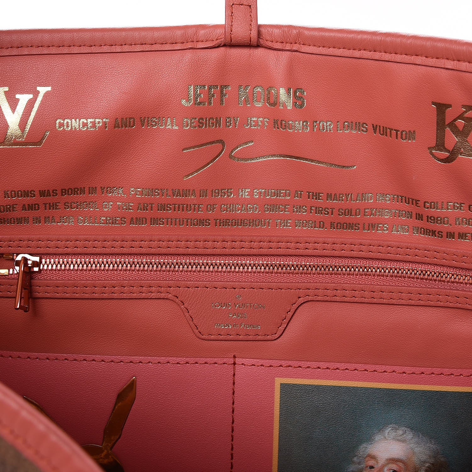 Louis Vuitton Masters Jeff Koons Boucher Neverfull MM 8 of 11