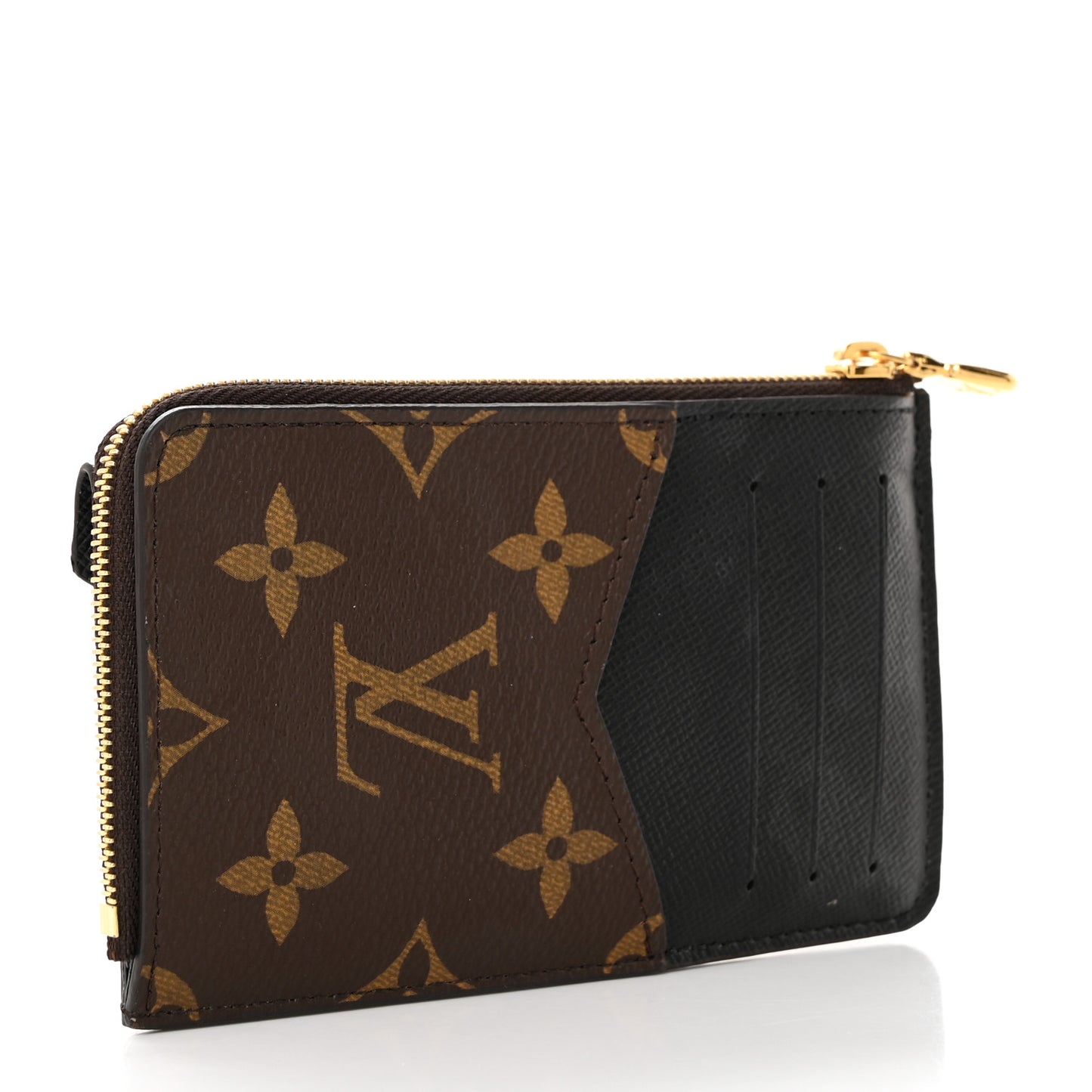 Monogram Recto Verso Card Holder Black
