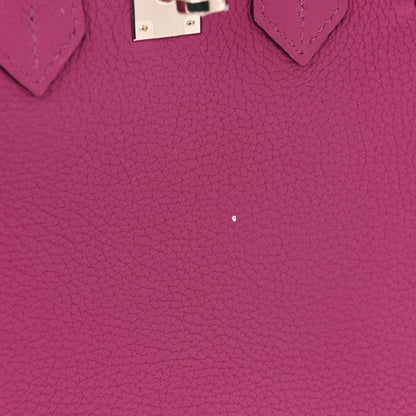 Hermes Togo Birkin 25 Rose Pourpre 11 of 14