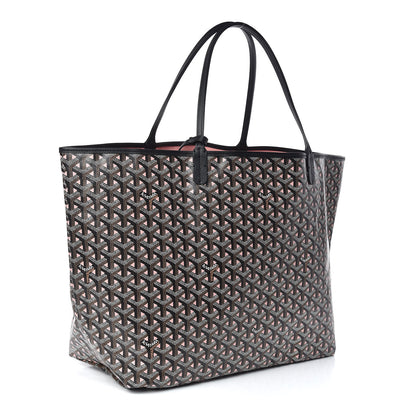 Goyard Goyardine Saint Louis Claire Voie GM Black Pink 4 of 11