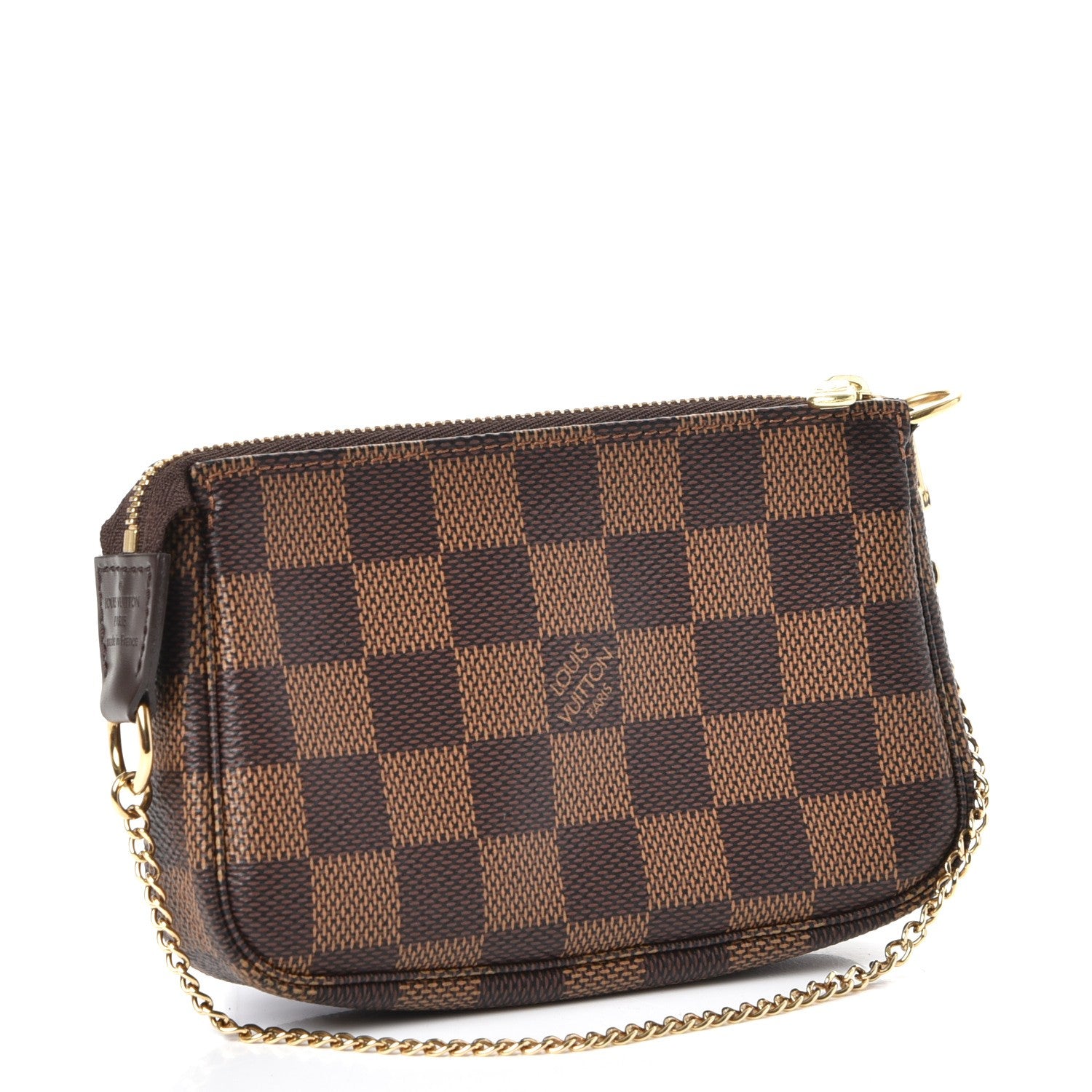 Louis Vuitton Damier Ebene Mini Pochette Accessories 3 of 8