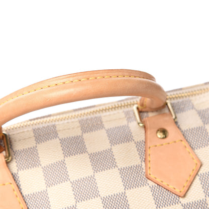 Louis Vuitton Damier Azur Speedy 30 10 of 10