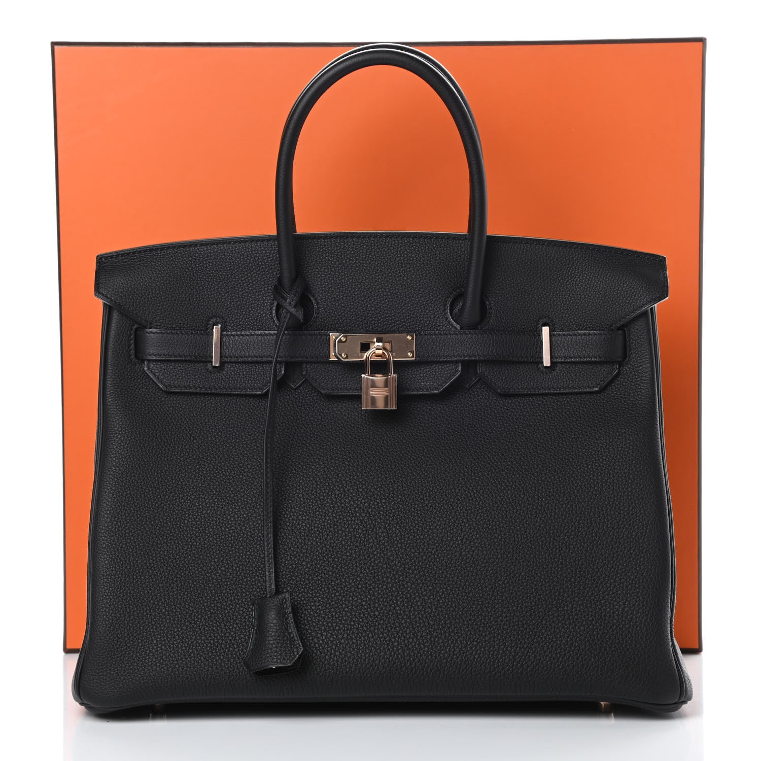 Hermes Togo Birkin 35 Black 11 of 11