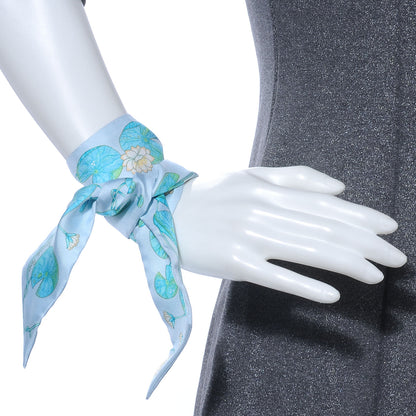 Hermes Silk Un Jardin Sur Le Nil Twilly Scarf 2 of 6