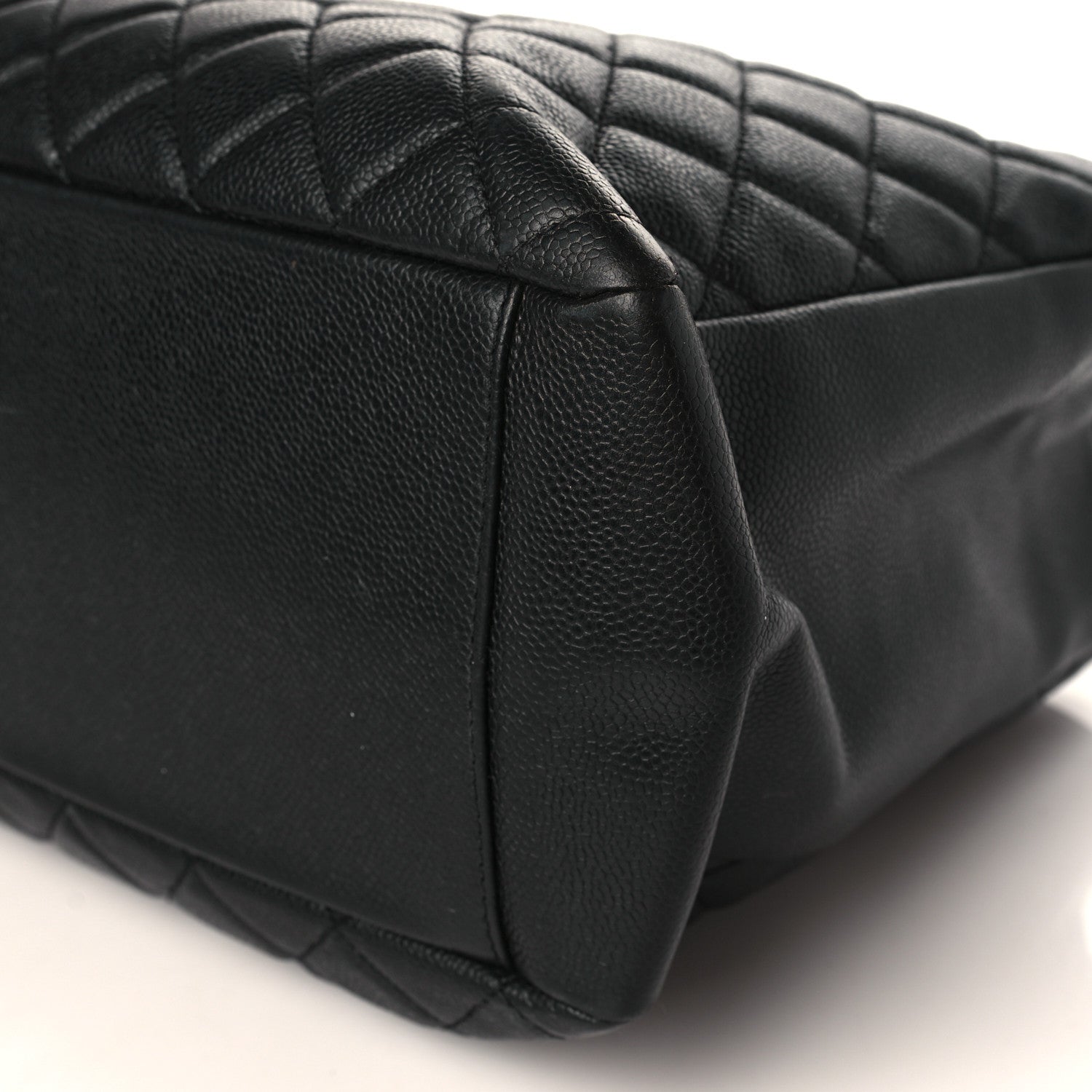 Chanel Caviar Quilted Grand Shopping Tote GST Black 9 of 9
