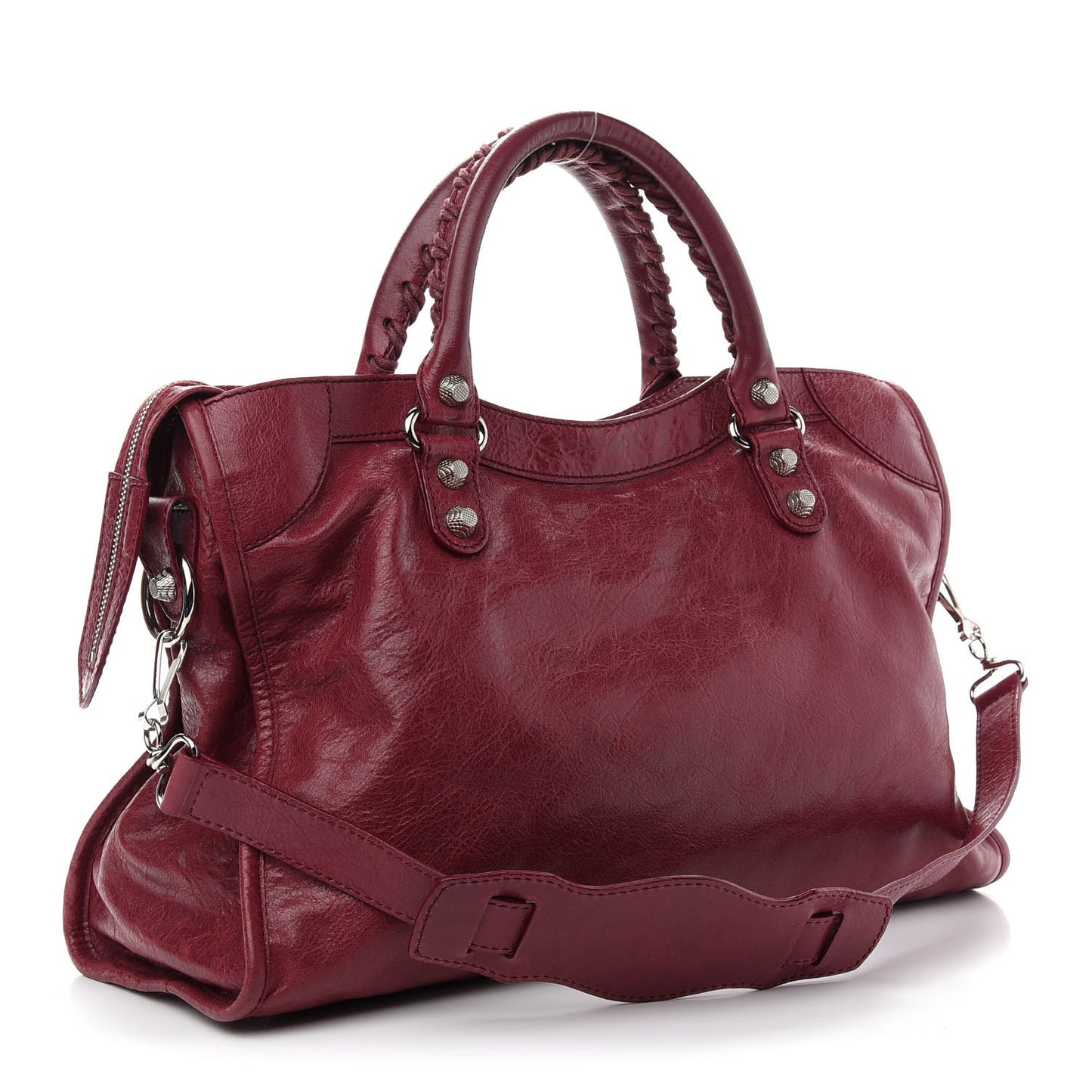 Agneau Giant 12 Rose Gold Hardware City Cassis