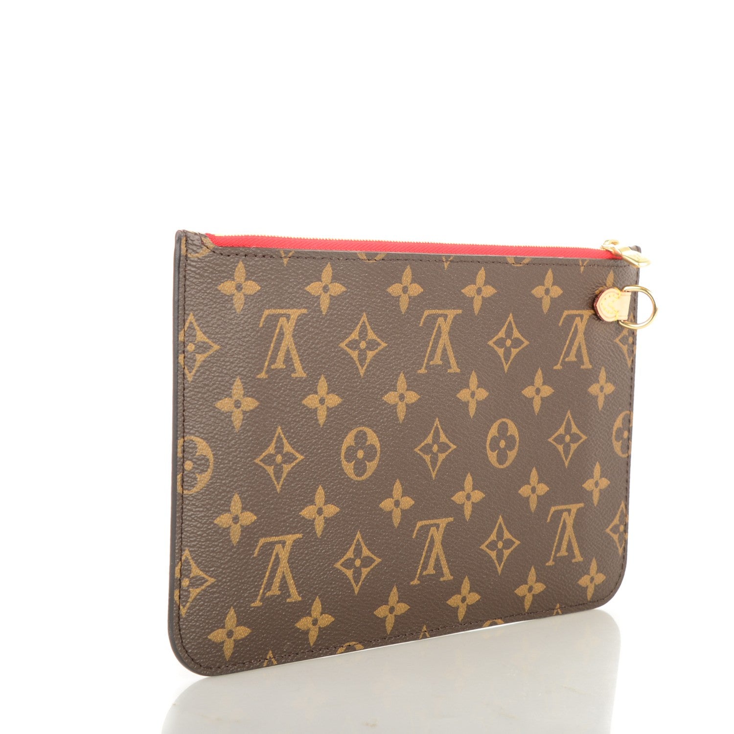 Louis Vuitton Monogram Neverfull MM GM Pochette Cherry 10 of 14