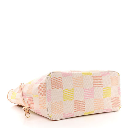 Louis Vuitton Damier Giant Neverfull MM Peach 5 of 12