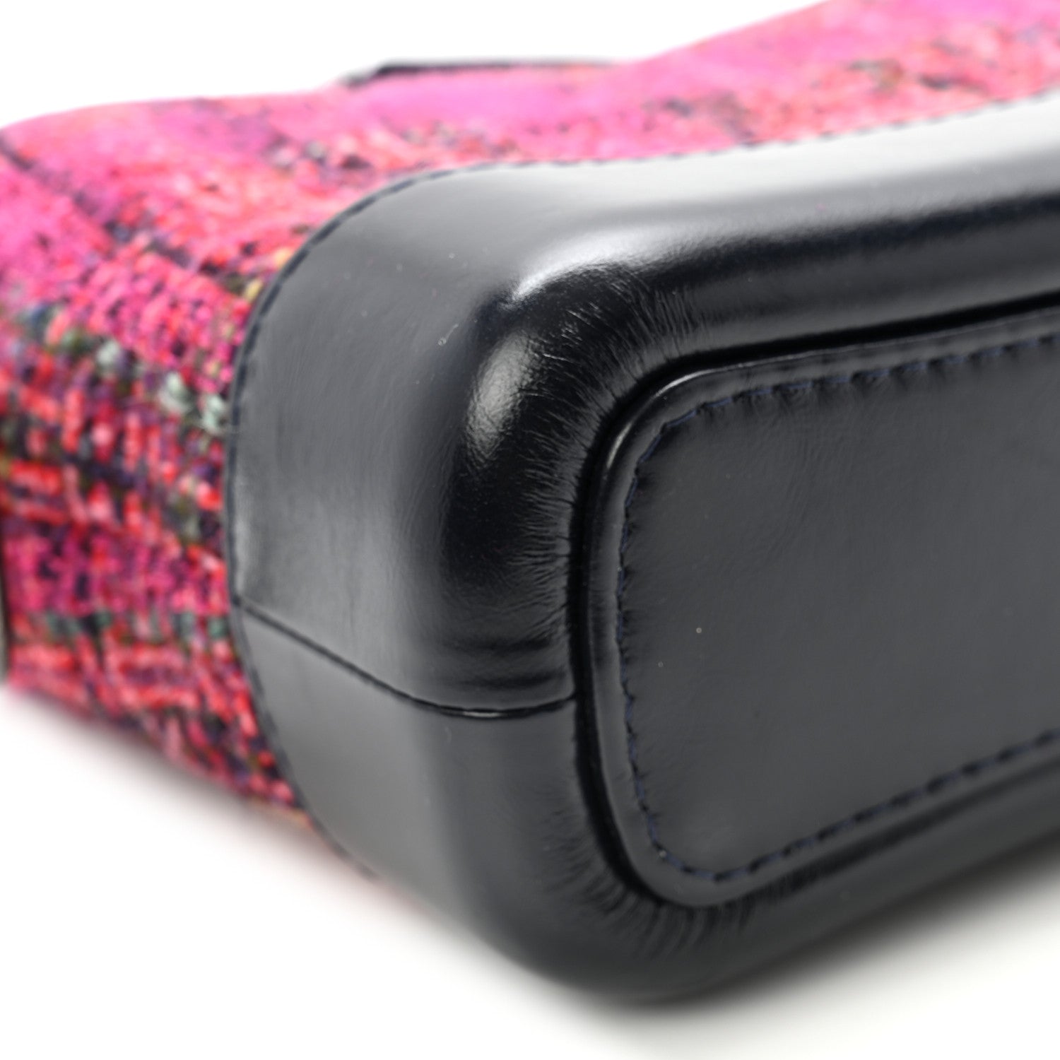 Chanel Tweed Calfskin Small Gabrielle Hobo Dark Navy 9 of 10