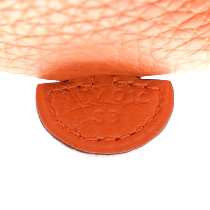 Hermes Taurillon Clemence Evelyne TPM Orange 7 of 10