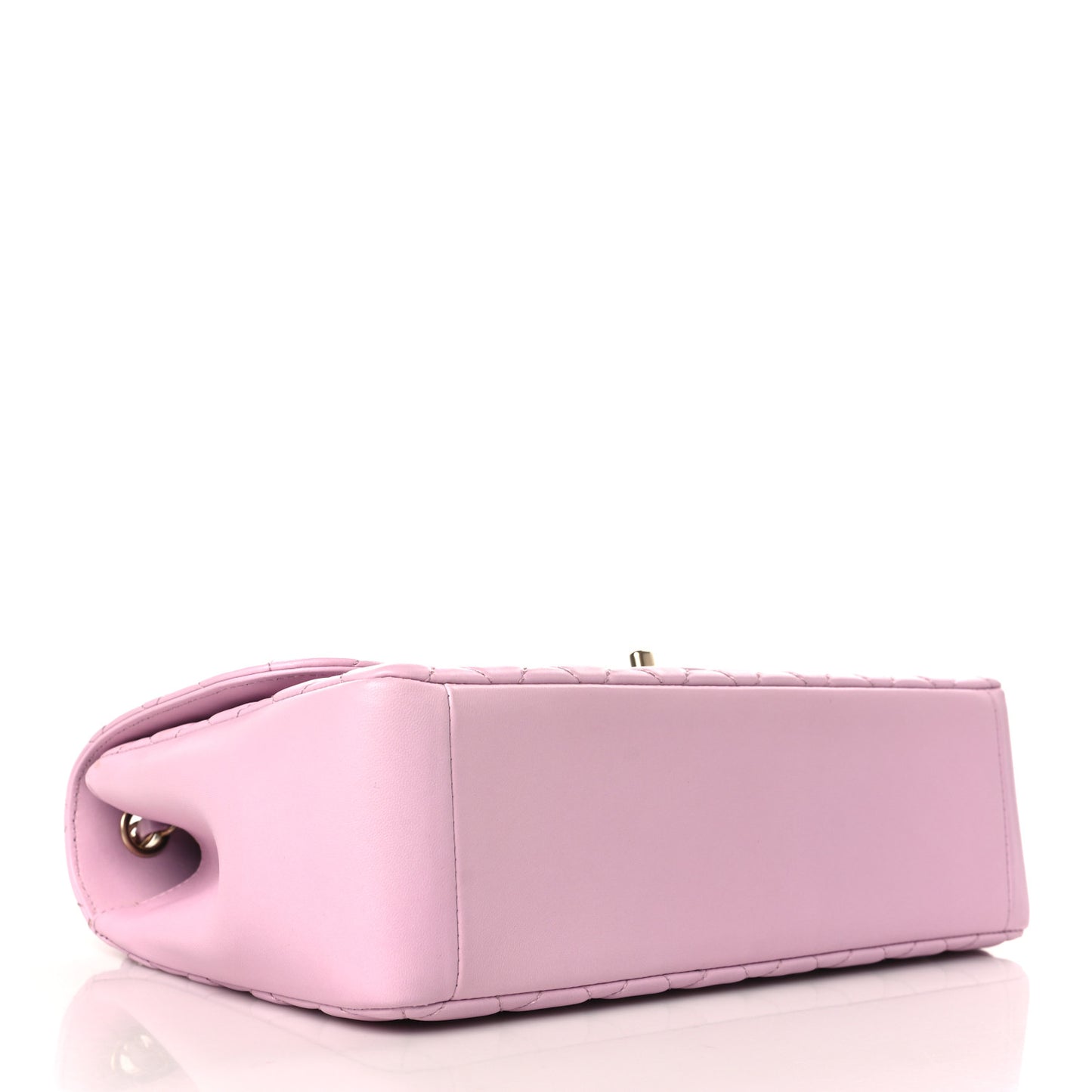 Lambskin Quilted Medium Mademoiselle Chic Flap Pink