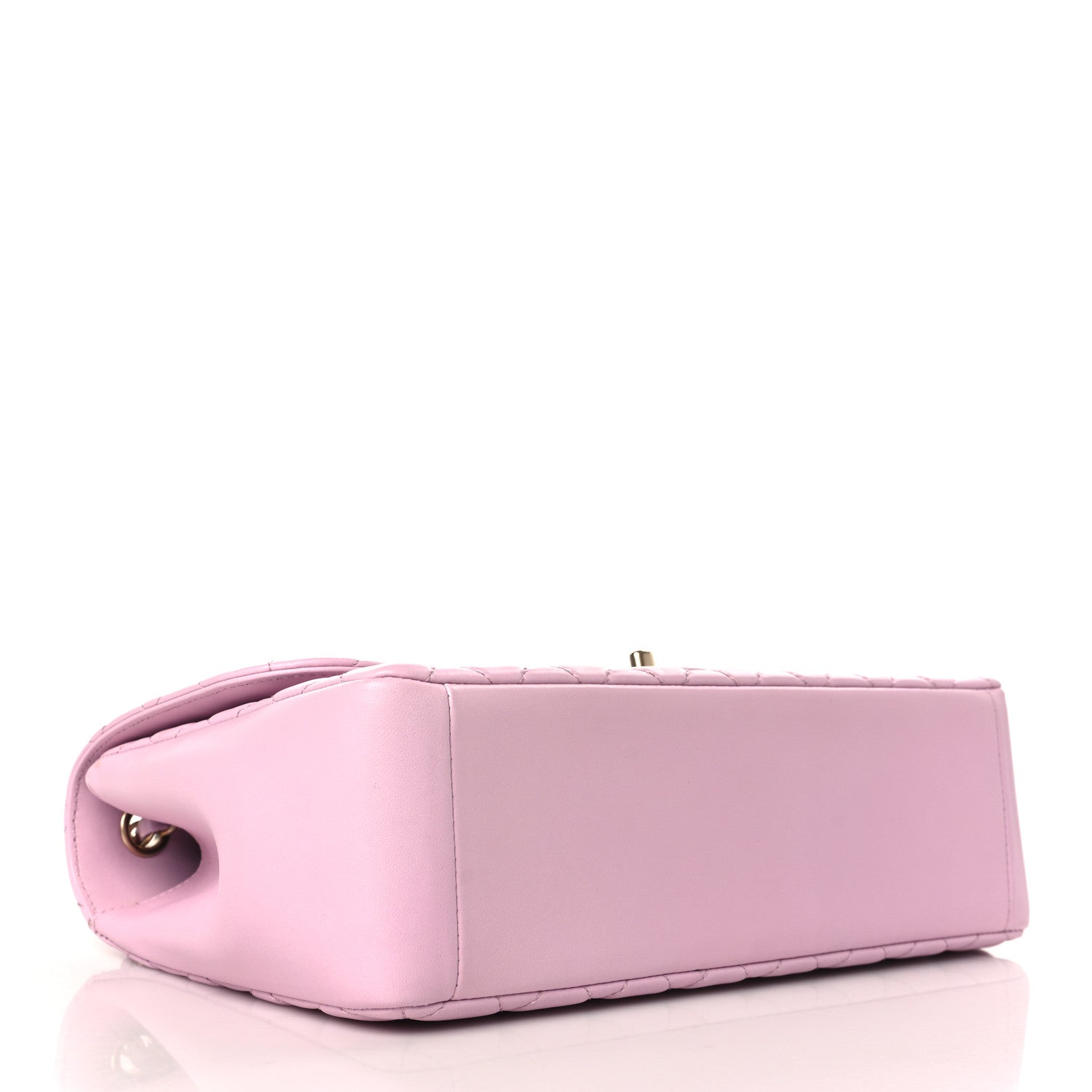 Chanel Lambskin Quilted Medium Mademoiselle Chic Flap Pink 4 of 10