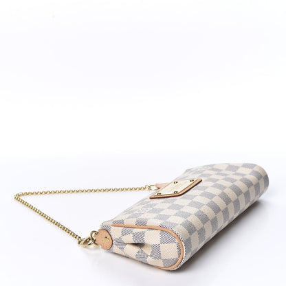 Louis Vuitton Damier Azur Eva Clutch 3 of 9