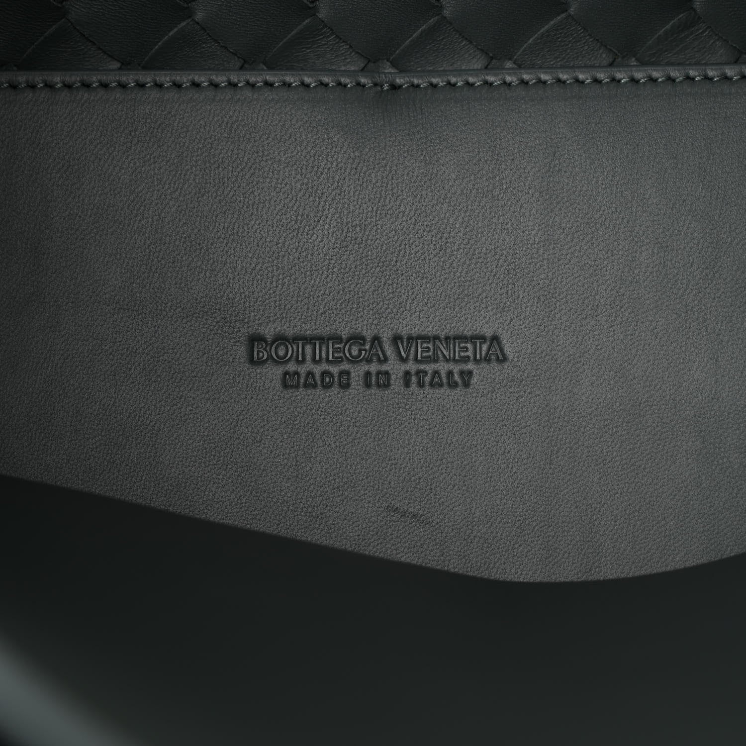 Bottega Veneta Nappa Intrecciato Medium Andiamo Shoulder Bag Slate 7 of 10