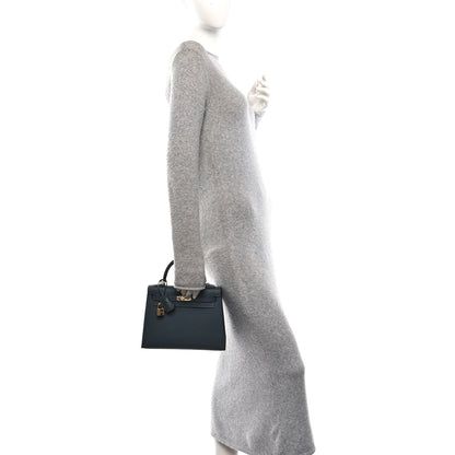 Hermes Epsom Kelly Sellier 25 Gris Misty 2 of 11