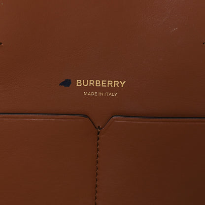 Burberry Cotton Canvas Calfskin Large Society Tote Bag Natural 6 of 10