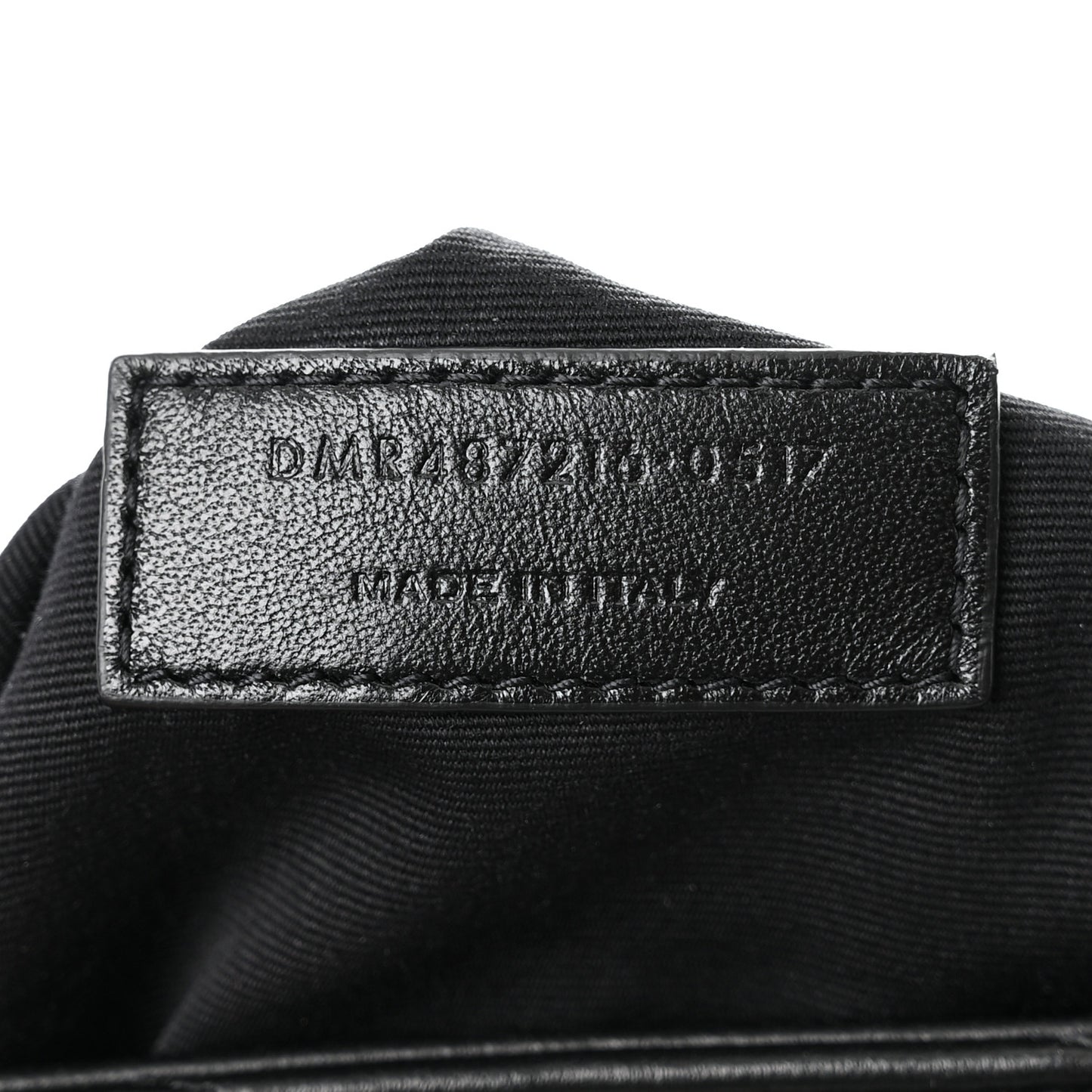 Calfskin Y Quilted Monogram Medium Loulou Chain Satchel Black