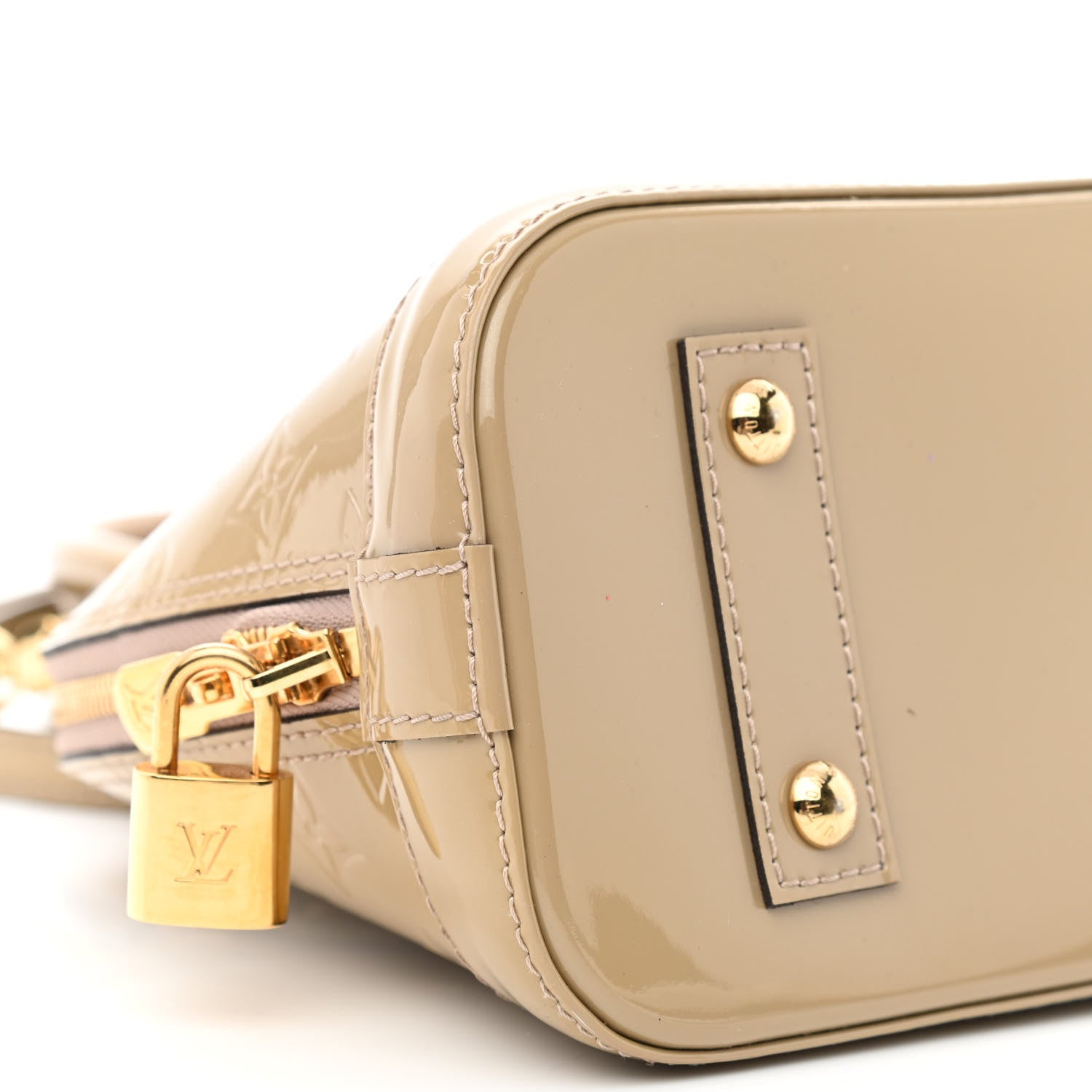 Louis Vuitton Vernis Alma BB Dune 10 of 12
