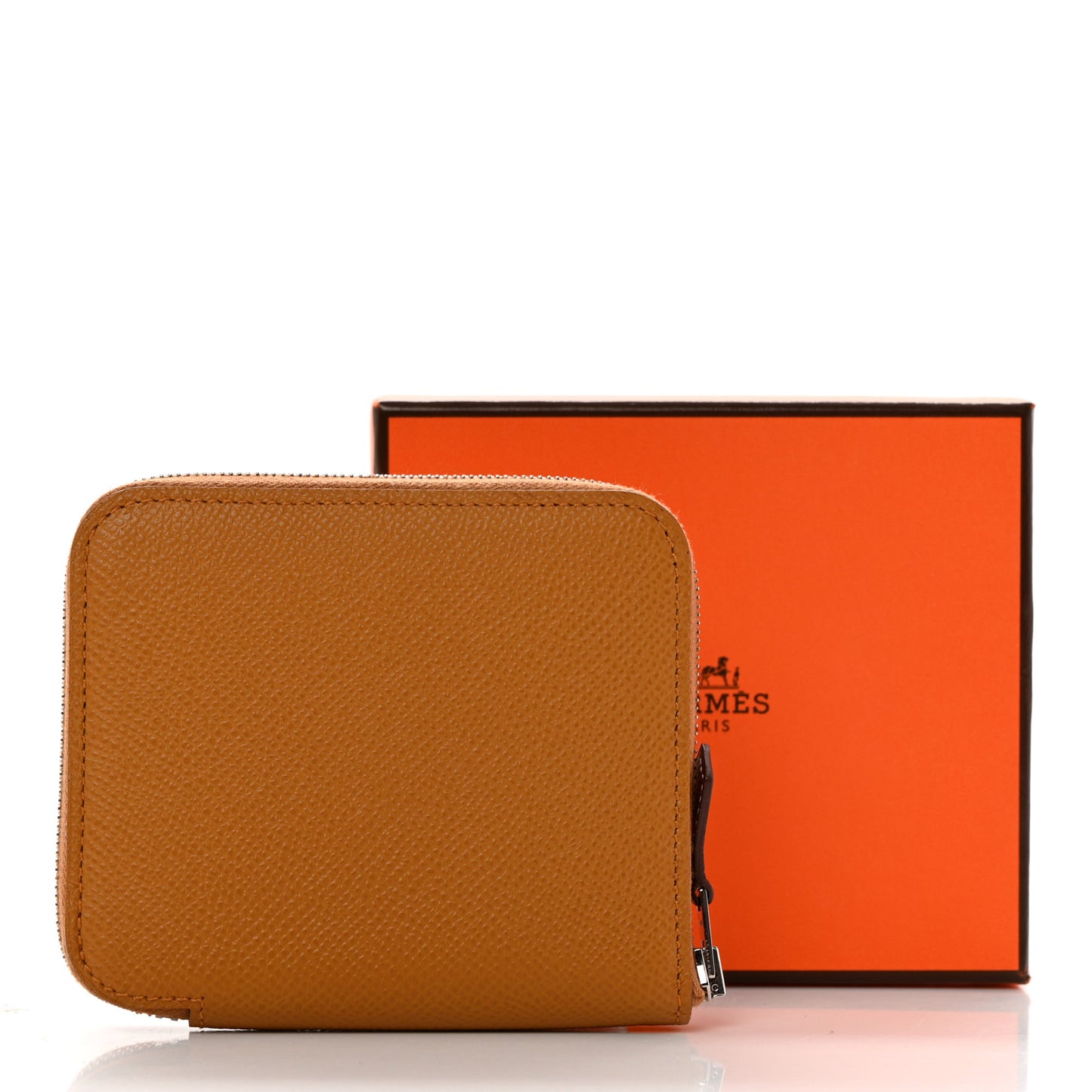 Epsom Silk'In Compact Wallet Sesame
