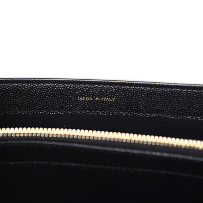 Saint Laurent Grain De Poudre Mini Uptown Crossbody Bag Black 6 of 10