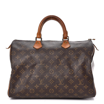Louis Vuitton Monogram Speedy 35 1 of 19