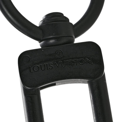 Louis Vuitton Calfskin Adjustable Keepall Bandouliere Shoulder Strap Matte Black 4 of 5