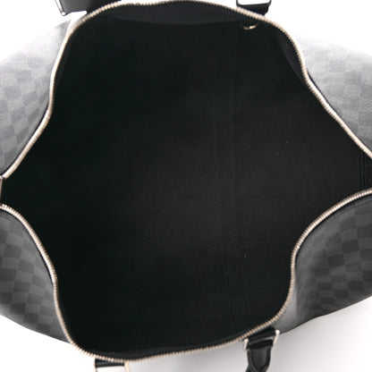 Louis Vuitton Damier Graphite Keepall Bandouliere 55 4 of 10