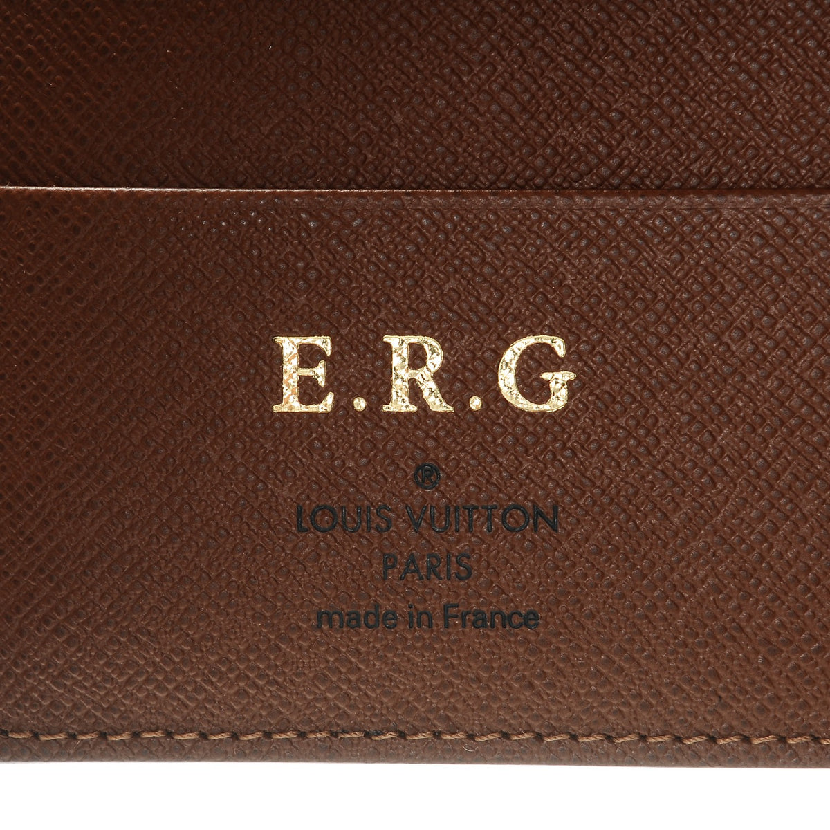 Monogram Passport Cover
