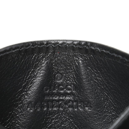 Gucci Calfskin Matelasse GG Marmont Card Holder Black 6 of 7