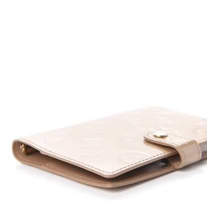 Louis Vuitton Vernis Small Ring Agenda Cover Marshmallow 6 of 10