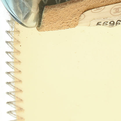 Chanel PVC Stitched Flap Beige Light Blue 6 of 13
