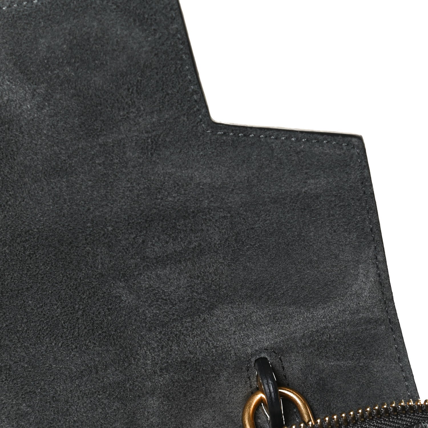 Celine Grained Calfskin Micro Belt Bag Grey 15 of 15