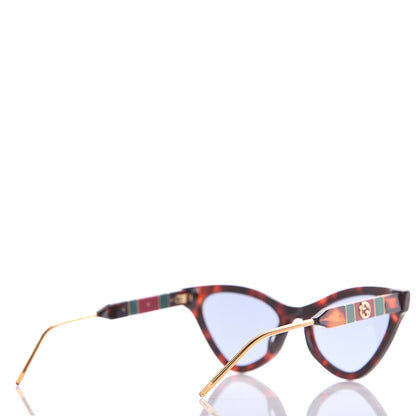 Gucci Acetate Cat Eye GG0597S Sunglasses Havana 4 of 8