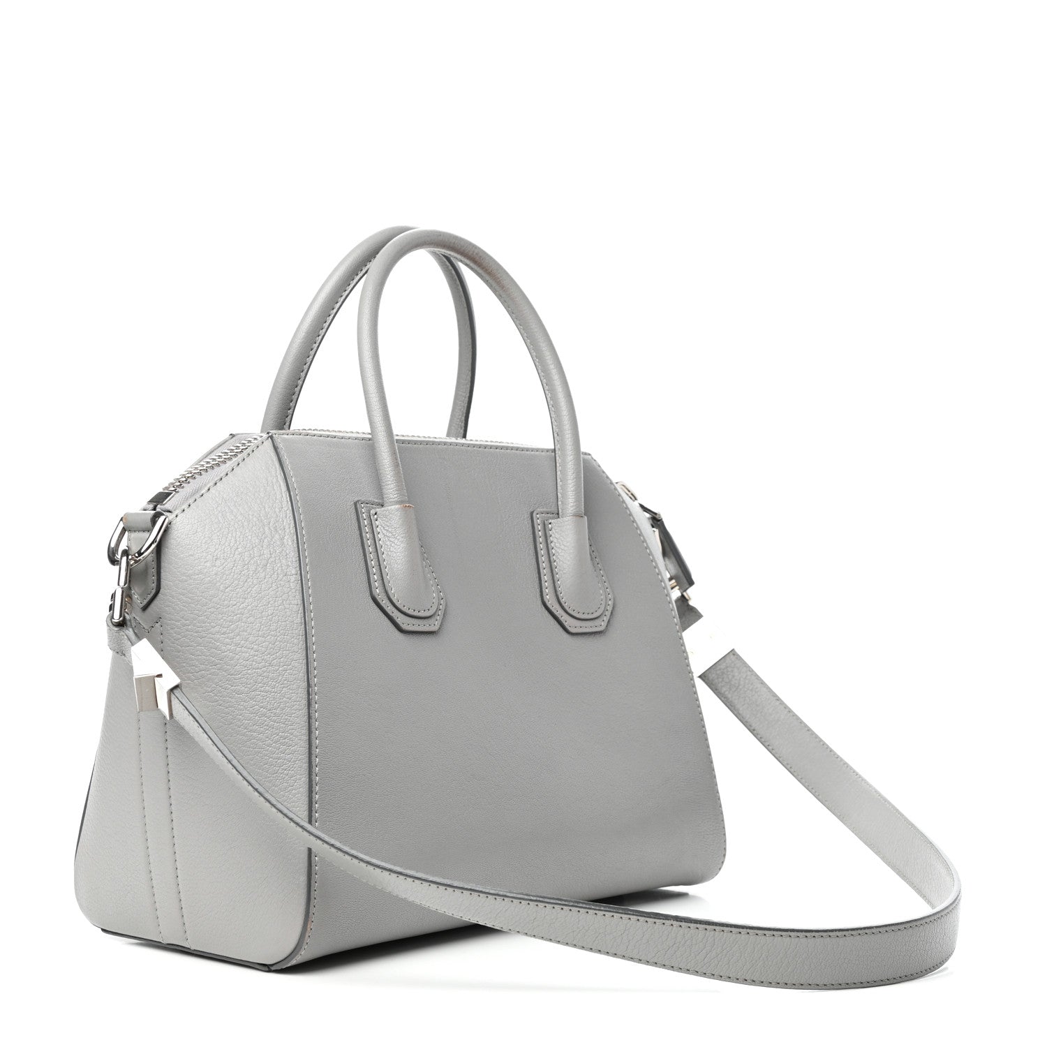 Givenchy Sugar Goatskin Small Antigona Pearl Grey 3 of 11