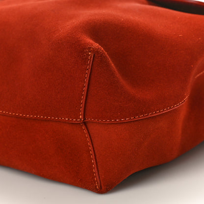 Mansur Gavriel Suede Mini Lady Bag Brick 7 of 8