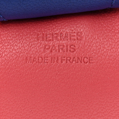 Hermes Milo Lambskin Grigri Rodeo Horse Bag Charm MM Rose Azalee Malachite Bleu Electrique 3 of 6