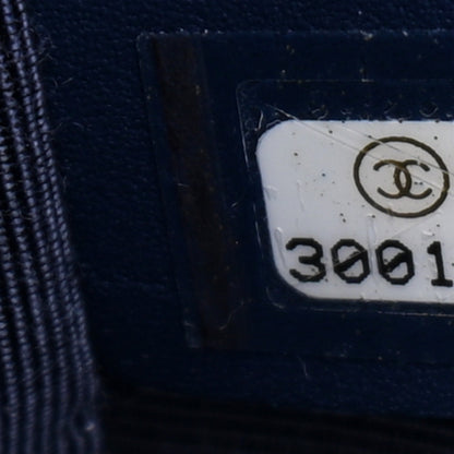 Chanel Denim Quilted Maxi Chanel 19 Flap Blue 7 of 11