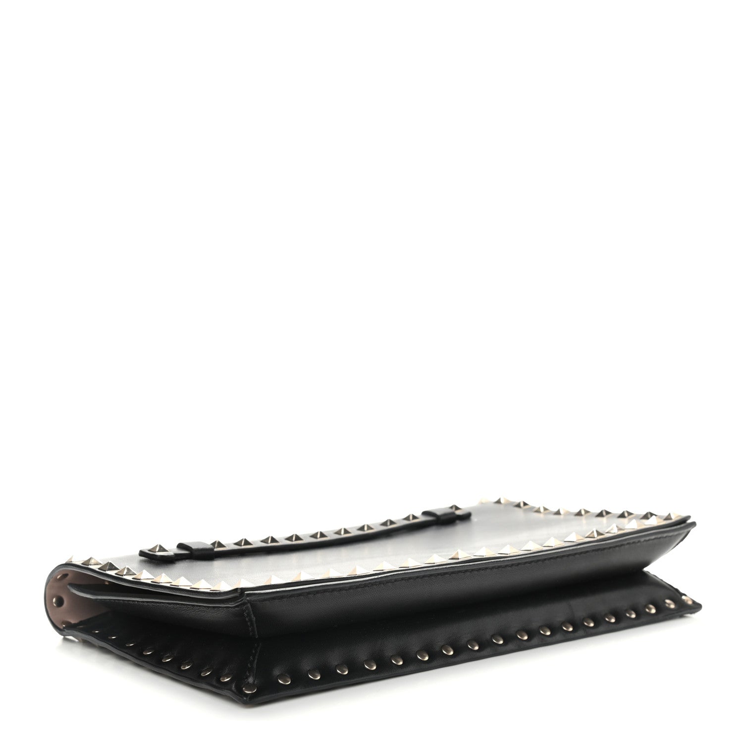 Valentino Garavani Nappa Rockstud Wristlet Clutch Black 4 of 13