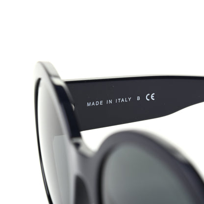 Chanel Acetate Round Sunglasses 5410 Black 6 of 8