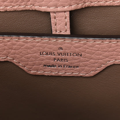 Louis Vuitton Taurillon Capucines PM Magnolia 5 of 7