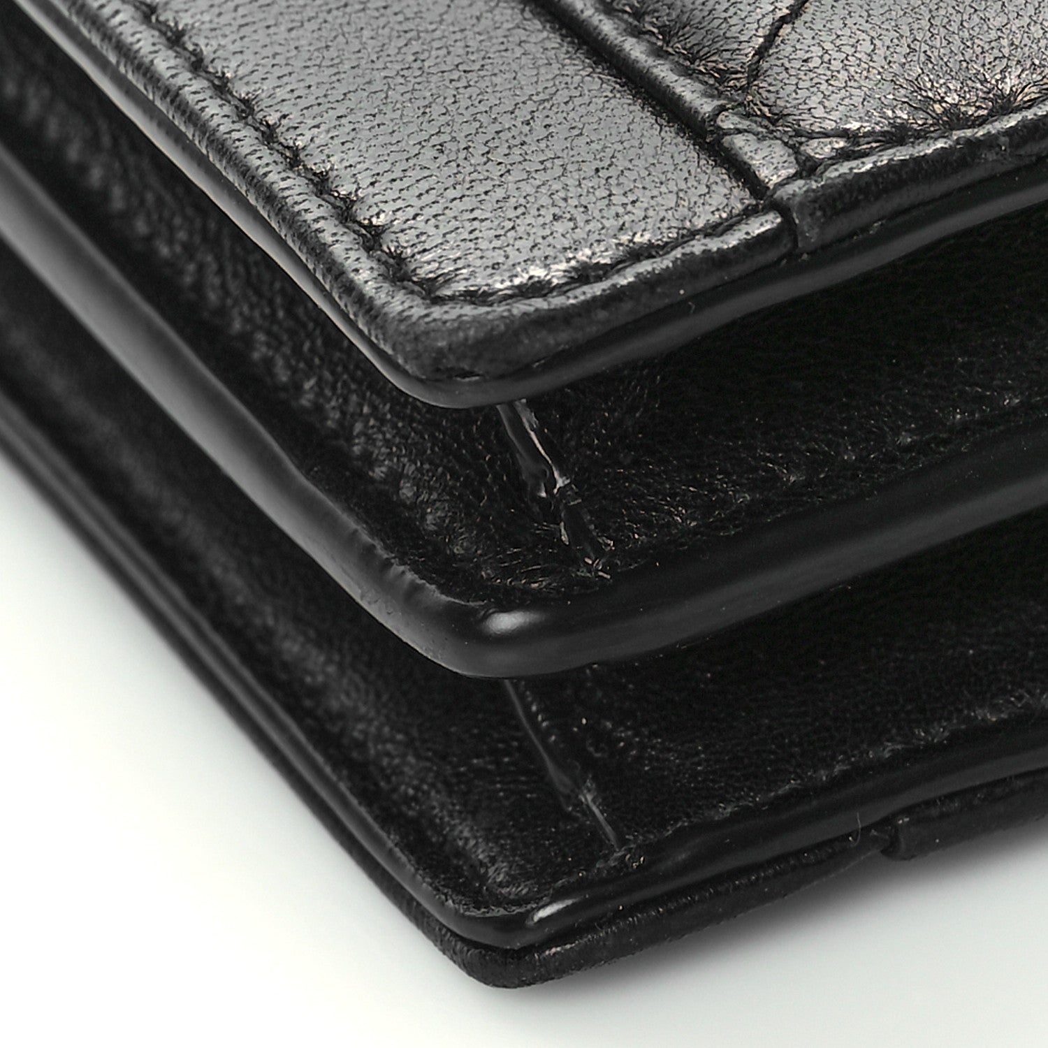 Saint Laurent Lambskin Quilted Mini Gaby Satchel Black 8 of 14