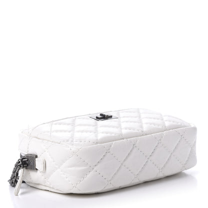 Chanel Aged Calfskin Quilted Mini Reissue Camera Case White 4 of 10