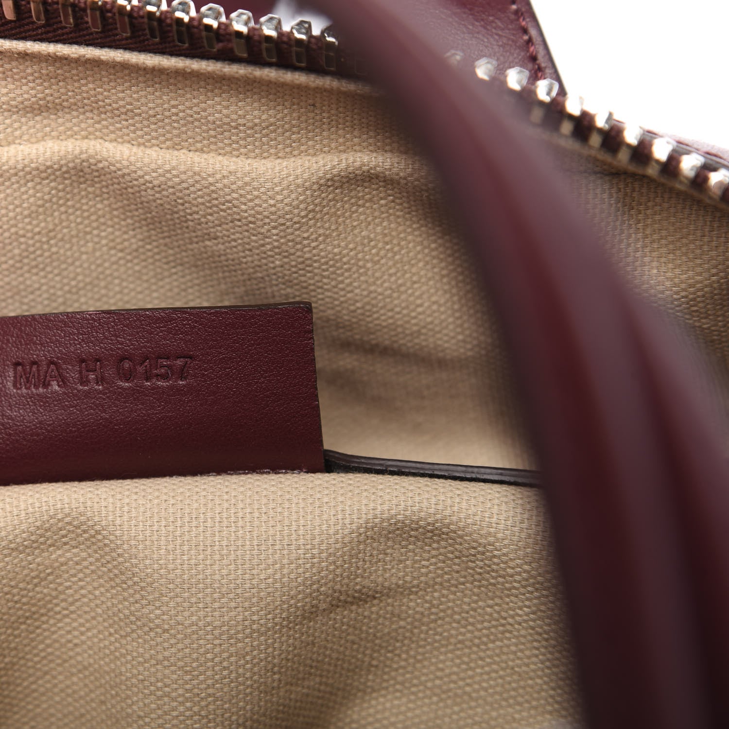 Givenchy Calfskin Small Biker Nightingale Oxblood 9 of 10