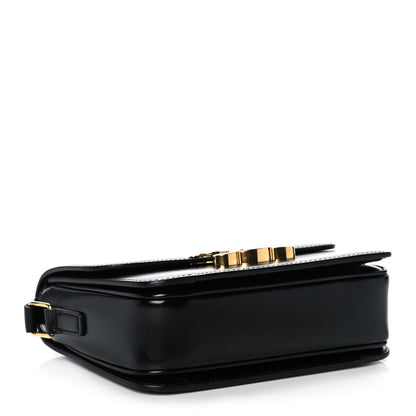 Celine Shiny Calfskin Small Triomphe Black 4 of 15