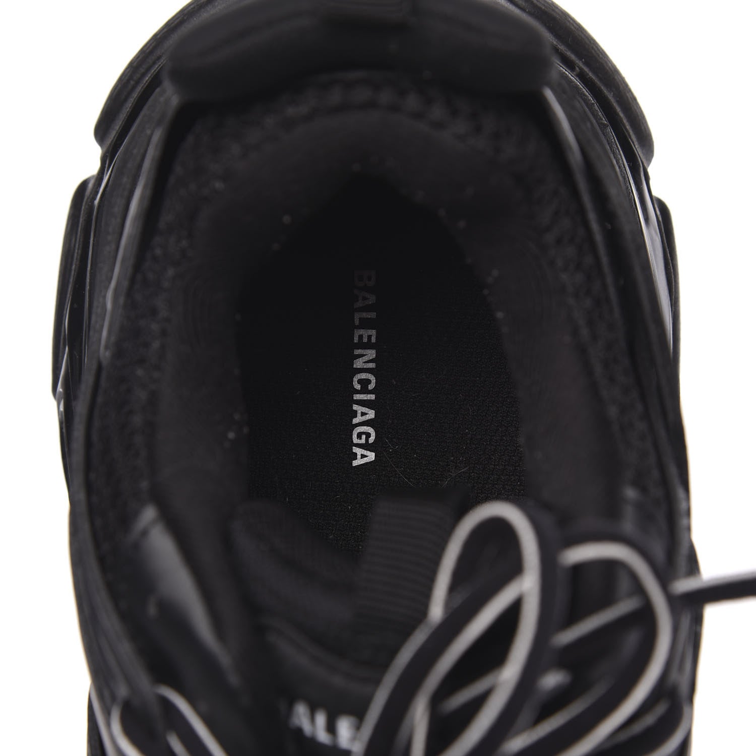 Balenciaga Mesh Nylon Track Sneakers 40 Black 6 of 7