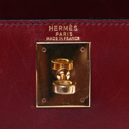 Hermes Box Kelly Sellier 28 Rouge H 6 of 30